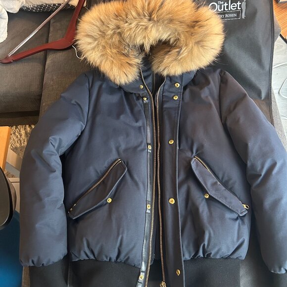 Mackage Dixon Winter Jacket (Navy) - Picture 2 of 8